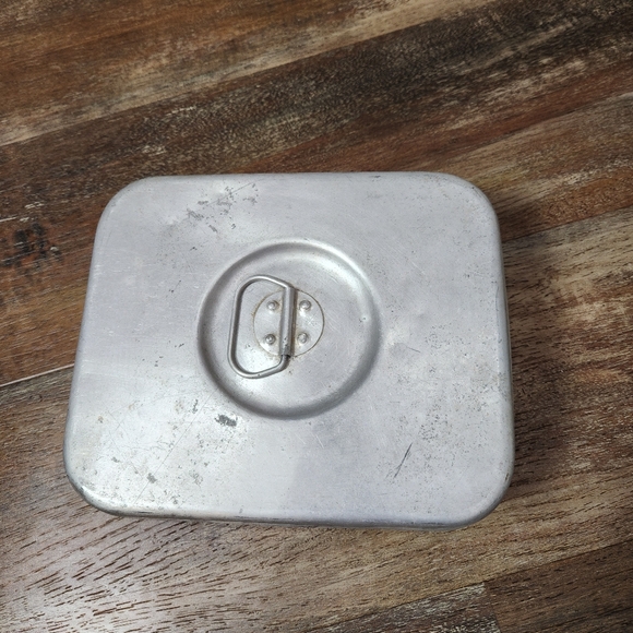 Vintage 40s. WWII Military Metal Aluminium "TM" Food Canteen Box German Army WW2 - Picture 3 of 9